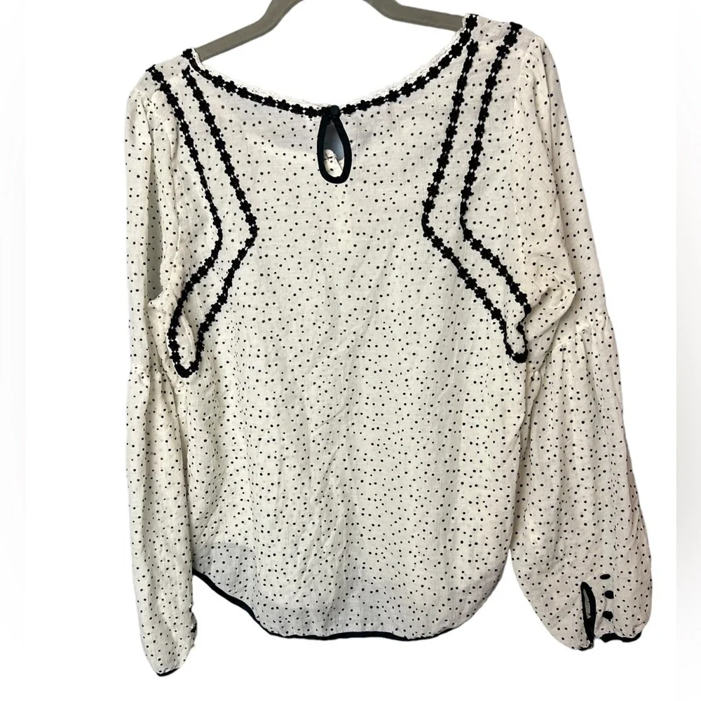 FREE PEOPLE Joanna Polka Dot Top​​​​​​